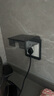 國際電工86型插座防水罩自粘貼式開關(guān)電源保護蓋套防水盒浴室衛(wèi)生間防濺盒 一位防水盒-86型通用【黑透明】 曬單實拍圖