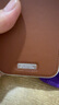 夢(mèng)想可嘉適用蘋果16promax手機(jī)殼 iphone16promax保護(hù)套奢華高端皮質(zhì)商務(wù)全包防摔超薄簡約男女款 琥珀棕 曬單實(shí)拍圖