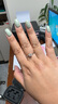 Pt950鉑金經(jīng)典六爪光面戒臂莫桑石鉆戒求婚結(jié)婚女戒白金鉆戒簡約 輕奢款經(jīng)典六爪【50分】 需要閉口聯(lián)系客服備注圈號 曬單實拍圖
