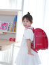 Seiban天使之翼日本小學(xué)生書包女生減負(fù)兒童背包護脊大容量雙肩包禮盒裝 經(jīng)典紅-愛心 曬單實拍圖