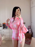 AQUAPLAY安泊來(lái)連體三角泳衣女長(zhǎng)袖保守顯瘦2025新款莫奈花園系列速干衣 玫瑰之吻印花三角連體泳衣 L （111-120斤） 曬單實(shí)拍圖
