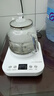 FUNORK全自動(dòng)上水電熱燒水壺玻璃燒水器茶臺(tái)專用一體茶桌茶幾保溫泡茶具抽水電茶爐 RY-D1白色1L 曬單實(shí)拍圖