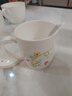 后海 骨瓷杯子優(yōu)質(zhì)歐式陶瓷馬克杯水杯帶蓋 創(chuàng  )意牛奶蓋杯喝水杯早餐杯 350ml月光蓋杯-長(cháng)頸鹿 可微波 曬單實(shí)拍圖