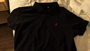 POLO SPORT美國拉夫勞倫美國拉夫勞倫奧萊品牌折扣保羅純棉短袖polo衫男夏季 D8255黑色[棉] XL建議140-160斤 均碼 曬單實(shí)拍圖