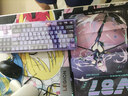 VGN V87 【京東/順豐快遞發(fā)貨】有線/無線/藍(lán)牙三?？椭苹瘷C(jī)械鍵盤 五層填充gasket結(jié)構(gòu) 電競游戲辦公 V87PRO 阿尼亞軸 雅典娜 曬單實拍圖