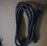 廣昌興（G.C.X）全銅國標(biāo)3C認(rèn)證電源線支持歐標(biāo)三芯適用于交換機(jī)PDU/UPS服務(wù)器機(jī)房機(jī)柜電腦主機(jī)三孔電源線 10A彎插頭-C13品字尾 3芯*0.75平方 1.5米 曬單實(shí)拍圖
