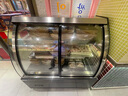 米沙熊 Misha  商用展示柜冷藏  甜品水果蛋糕壽司商用保鮮柜風(fēng)冷無(wú)霜 玻璃甜品展示柜 弧形前開(kāi)門(mén)+風(fēng)冷除霧  白色 落地三層長(zhǎng)1.2米寬0.65米高1.2米 曬單實(shí)拍圖