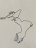 伊燦藍(lán)色水晶蝴蝶項(xiàng)鏈女輕奢小眾設(shè)計(jì)感鎖骨鏈2025年新款爆款高級(jí)頸鏈 藍(lán)色水晶蝴蝶項(xiàng)鏈 曬單實(shí)拍圖