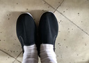 布鞋老北京布鞋春秋季牛筋底防滑耐磨單鞋一腳蹬休閑傳統(tǒng)黑色布鞋 黑布黃底-A01單層黃底單鞋 38 (240mm) 黃底【影響銷售不退換 曬單實拍圖