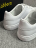 CABBEEN卡賓網(wǎng)紅小白鞋男鞋透氣平底板鞋男春季百搭男士運動(dòng)休閑鞋男 320120551002-Z白色 41 曬單實(shí)拍圖