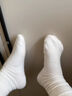 佰姿緣白色襪子女短襪夏季薄款純棉防臭無(wú)骨月子襪中筒夏天黑色配小皮鞋 白色*5 均碼 短筒款（可試穿一雙） 曬單實(shí)拍圖