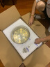 安斯艾爾歐式復(fù)古掛鐘創(chuàng)意客廳實木搖擺鐘表美式金屬時鐘家用現(xiàn)代簡約大氣 大號-銅盤892A1-進口日本機芯 曬單實拍圖
