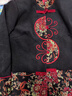 俞兆林（YUZHAOLIN）中老年人春裝女唐裝太太薄款老人衣服春秋外套媽媽套裝奶奶裝冬裝 黑色-春秋款【上衣】 L  （建議70-90斤） 曬單實拍圖