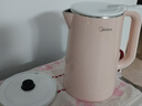 美的（Midea）電熱水壺0涂層燒水壺母嬰級(jí)316不銹鋼內(nèi)膽 1500W快速加熱 自動(dòng)斷電1.7升容量MK-HJ1705-PRO 曬單實(shí)拍圖