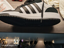 adidas ENTRAP休閑舒適運動板鞋少年感復(fù)古籃球鞋男女阿迪達(dá)斯   白色/黑色   44 曬單實拍圖