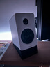 漫步者（EDIFIER）N300 無(wú)線藍(lán)牙桌面電腦音響 家用有源桌面2.0音箱 精致小巧HIFI音質(zhì)雙金標(biāo)認(rèn)證情人節(jié)禮物 絲綢白+音頻線+腳墊 曬單實(shí)拍圖