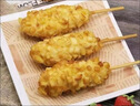 空氣炸鍋爆漿拉絲土豆芝士熱狗棒超大韓式早餐食材半成品冷凍 土豆芝士熱狗棒80g*3只 曬單實(shí)拍圖
