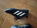 adidas阿迪達斯春秋款男小大童兒童硬人造偏硬草場(chǎng)運動(dòng)足球鞋HP3061黑 曬單實(shí)拍圖