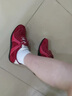 TOOMANYSHOES【吳昕同款】融化焦糖 復(fù)古賽車鞋阿甘鞋跑鞋運(yùn)動(dòng)休閑德訓(xùn)鞋女鞋 紅色 37 曬單實(shí)拍圖