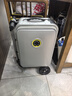 Airwheel愛爾威電動行李箱可騎行拉桿箱可坐可代步鋁框箱包20英寸登機(jī)箱 曬單實拍圖