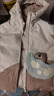 巴拉巴拉童裝寶寶羽絨服嬰兒外套冬季兒童上衣防水可愛(ài)萌男童女童 香草白10718-白鴨絨 90 cm 曬單實(shí)拍圖