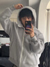 加拿大鵝（Canada Goose）【新品】Chilliwack男士白標(biāo)抓絨飛行員夾克大鵝外套 7220MW 9309 花灰銀樺色 L 曬單實拍圖