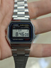 卡西歐（CASIO）男表小金表小方塊情侶運(yùn)動(dòng)學(xué)生男女電子表 送禮物A158WA-1D 曬單實(shí)拍圖