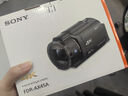 索尼（SONY）FDR-AX45A高清攝像機(jī)4K視頻拍攝dv錄像機(jī)直播旅游婚慶便攜式攝影機(jī) FDR-AX45A 標(biāo)配+沃斯耐256G/4K高速卡+國產(chǎn)FV70電池 曬單實拍圖