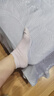 良樸襪子女士夏季薄款7A抗菌純棉短襪吸汗透氣防臭抗起球休閑船襪 曬單實(shí)拍圖