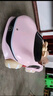 WORK BABY兒童奔馳電動(dòng)車(chē)四輪汽車(chē)1-7歲帶遙控寶寶男女小孩玩具可坐人禮物 淺粉+四驅(qū)皮座+輪燈+遙控+鋰電池 電力驅(qū)動(dòng) 曬單實(shí)拍圖