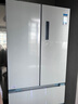 美的（Midea）508升法式多門四開門一級能效雙系統(tǒng)雙循環(huán)除菌凈味國家補(bǔ)貼20%家用冰箱大容量BCD-508WTPZM(E)白 曬單實(shí)拍圖