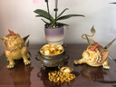 銅師傅 《招財進寶貔貅》客廳 桌面 銅擺件 家居裝飾工藝品 招財進寶貔貅(一對) 曬單實拍圖