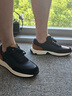 TOD'S【七夕禮物】官方2025早秋新品男士皮革運動休閑鞋鞋 黑/棕色 45 曬單實拍圖