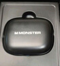 魔聲（MONSTER）AC336無線藍牙耳機 掛耳式骨傳導開放式不入耳真無線防水防汗運動跑步降噪耳夾式 典雅黑 曬單實拍圖