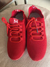 卡帝樂(lè )鱷魚(yú)（CARTELO）2025新款春夏季休閑女鞋韓版小紅鞋透氣運動(dòng)鞋軟底防滑舞蹈媽媽鞋 2030紅色 37 曬單實(shí)拍圖