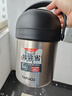 泰福高（TAFUCO）保溫飯盒上班族學生帶飯飯盒304不銹鋼保溫桶2.2L不銹鋼本色T0386 曬單實拍圖