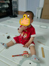 凡獵男童漢服套裝夏裝兒童中式國(guó)風(fēng)唐裝寶寶一周歲禮服嬰兒抓周宴夏季 曬單實(shí)拍圖