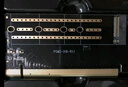 奧?？疲∣RICO）PCI-E轉M.2 NVME擴展卡兼容Pcie4.0/3.0適用臺式電腦x4/x8/x16通道擴展SSD固態(tài)硬盤(pán)轉接卡 曬單實(shí)拍圖