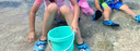斑納塞兒童潛水鞋沙灘鞋水上樂(lè )園沙灘襪防滑防扎傷男女兒童赤足貼膚游泳 鯊魚(yú)30-31 曬單實(shí)拍圖
