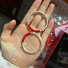 鵲奢寶寶銀手鐲999純銀推拉實心手環(huán)嬰幼兒童兔虎百日滿月周歲中童禮 50g單只丨成人丨備注尺寸 曬單實拍圖