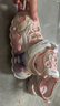 HELLOKITTY童鞋女童包頭涼鞋寶寶夏季學(xué)步鞋庫洛米發(fā)光亮燈鞋6841米粉27 曬單實(shí)拍圖