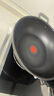 特福（Tefal）炒鍋不粘鍋家用炒菜鍋少油煙32cm炒鍋電磁爐燃?xì)庠钔ㄓ贸村?曬單實拍圖