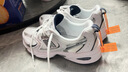 NEW BALANCE大童Y2K童鞋白銀色男童女童跑步鞋2025年潮流洋氣休閑透氣運動鞋 正品GR530SB1(假一罰十) 3cm-5cm 36 腳長22cm 曬單實拍圖
