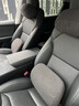 YZ適用于煥新版特斯拉MODELY/3頭枕車(chē)用頸枕靠護腰汽車(chē)配件丫新款 MY/3記憶棉頭枕腰靠 黑灰色 2個(gè) 曬單實(shí)拍圖