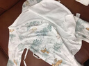 施貝柔嬰兒連體衣夏純棉衣服初生寶寶蝴蝶哈衣爬服 59cm 曬單實拍圖