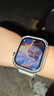 華強(qiáng)北iWatchS10Ultra蜂窩頂配版S9插卡電話智能手表學(xué)生成人適用蘋果機(jī) S9ultra 升級側(cè)邊雙攝/128G 銀色 曬單實拍圖