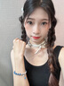 艾緹娜糖心藍(lán)瑪瑙手鏈純銀輕奢小眾精致2025新款手串送女友七夕生日禮物 糖心藍(lán)瑪瑙手鏈【順豐】 曬單實(shí)拍圖