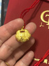 周六福18K黃金手鏈女五花玫瑰花彩金手鏈生日禮物C0714326 16+3cm 曬單實(shí)拍圖