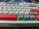 聯(lián)想（Lenovo）K2有線輕音鍵盤 機(jī)械手感 消音結(jié)構(gòu)95鍵 混彩燈效 人體工學(xué) 音量旋鈕 有線辦公鍵盤 復(fù)古灰 曬單實(shí)拍圖