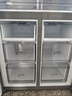美的（Midea）531雙系統(tǒng)雙循環(huán)十字對開四開門風(fēng)冷無霜一級變頻國家補貼大容量家用智能電冰箱MR-531WSPZE 曬單實拍圖